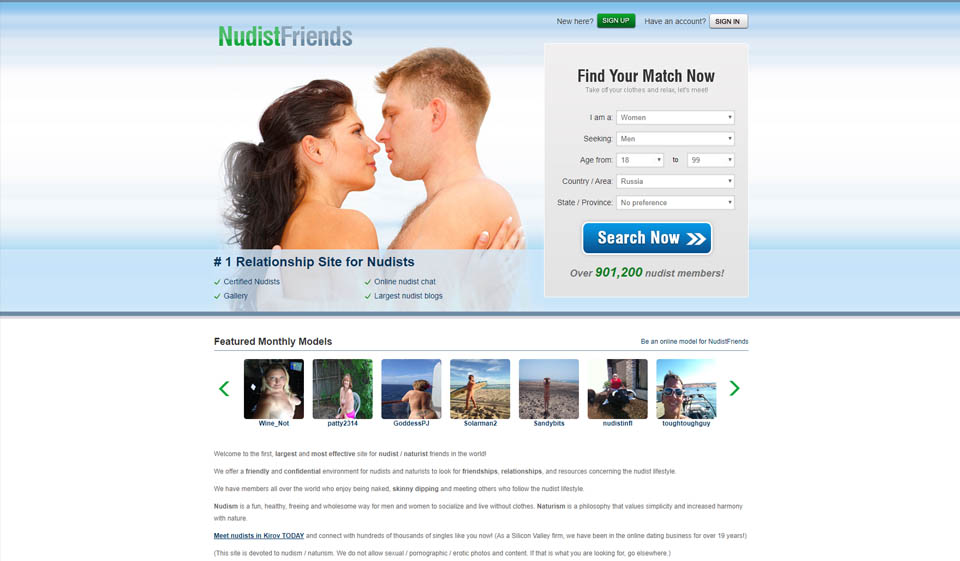 Nudist Friends Review 2025 – Is This The Best Dating Site For You?